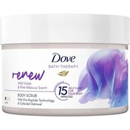 Dove Bath Therapy Body Scrub Renew 295 Ml - Image 3