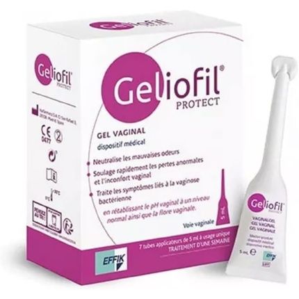 Effik Geliofil Vaginal Gel 5Ml - Pack Of 7