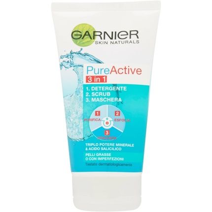 Garnier Skinactive Facial Scrub 3In1 150Ml - Image 3