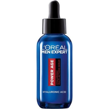 L'Oreal Men'S Hyaluronic Acid Serum For Aging Dry & Dull Skin