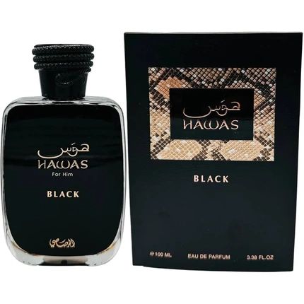 Rasasi Hawas Black Eau De Parfum 100Ml