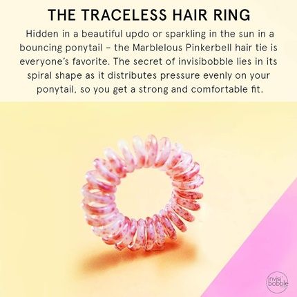 Invisibobble Marblelous Original Pinkerbell Hair Tie