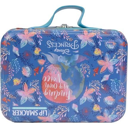 Lip Smacker Frozen Lunch Box Tin All-In-One Safe-To-Use Makeup Gift Set For Kids With Hair And Beauty Accessories - Princess Look - Image 3