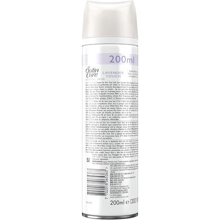 Gillette Satin Care Lavender Gel 200Ml