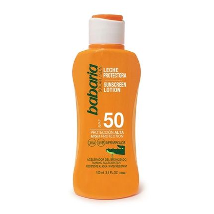 Babaria Sunscreen Lotion With Aloe Vera Spf 50 100Ml - Image 3