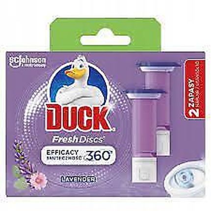 Duck Refill Disc Gel Lavender 2X36Ml - Pack Of 2