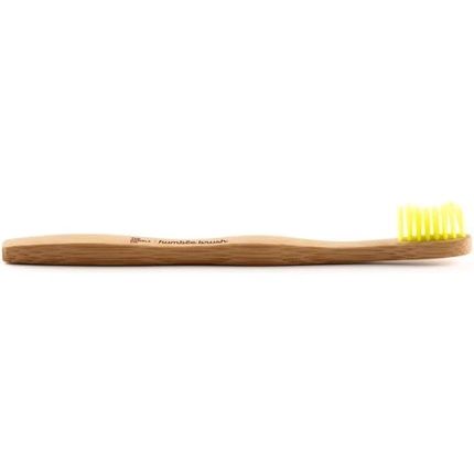 Humble Brush Kids Toothbrush Ultra Soft Bristle Yellow