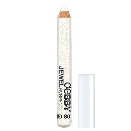 Debby Mega 08 White Glitter Eye Pencil Cosmetic Product