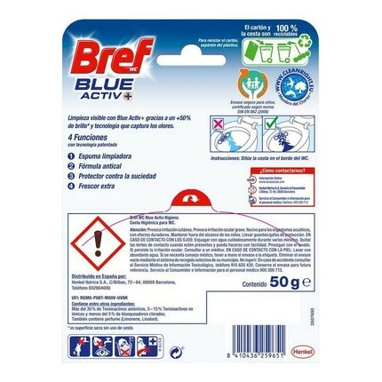 Bref Blue Activ Toilet Cleaner