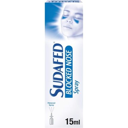Sudafed Blocked Nose Spray 15Ml