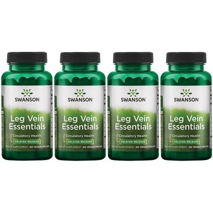 Swanson Delayed-Release Leg Vein Essentials 60 Veg Capsules