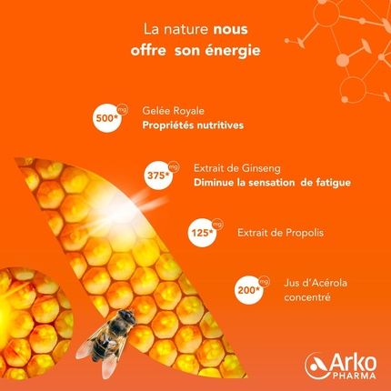 Arkopharma Arkoroyal Dynergie Bio Royal Jelly Propolis Supplement