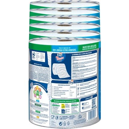 Foxy Tornado Blue 3 Layers Multi-Purpose Roll
