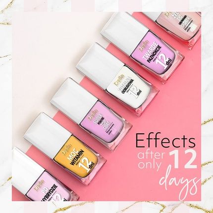 Delia Cosmetics Nail Conditioner Total Reconstruction 11Ml - Calcium And Vitamins For Strong And Nourished Nails - Image 3