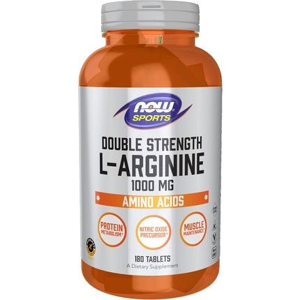 Now Foods L-Arginine Double Strength 1000Mg Nitric Oxide