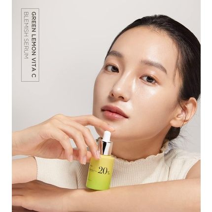 Anua Green Lemon Vitamin C Serum With Vitamin E, Hyaluronic & Ferulic Acid 0.67 Fl.Oz 20Ml - Image 3