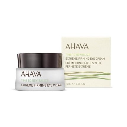 Ahava Extreme Firming Eye Cream Firms Hydrates Smoothes And Reduces Wrinkles Of Eye Area Enriched With Extreme Complex Exclusive Dead Sea Osmoter Peptides Hyaluronic Acid And Shea Butter 0.5 Fl.Oz - Image 3