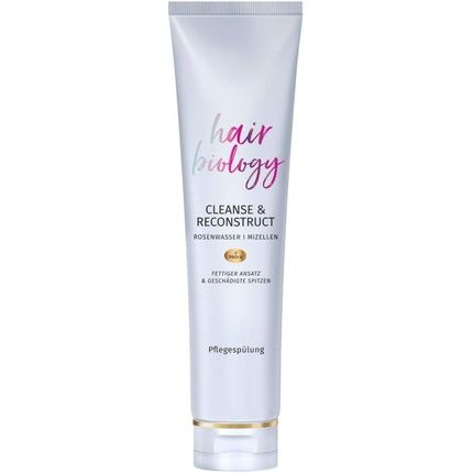 Hair Biology Cleanse & Reconstruct Conditioner For Greasy Roots And Damaged Tips 160Ml