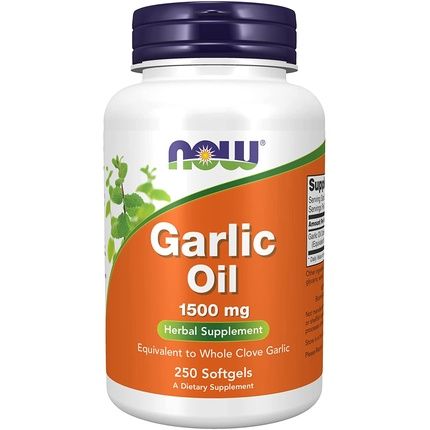 Now Garlic Oil 1500Mg Softgels - 250 Count