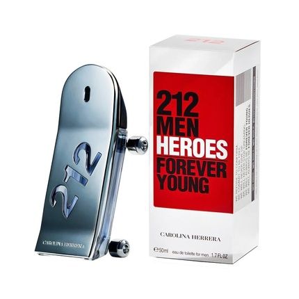 Carolina Herrera 212 Heroes Forever Young Men Eau De Toilette Spray 50Ml