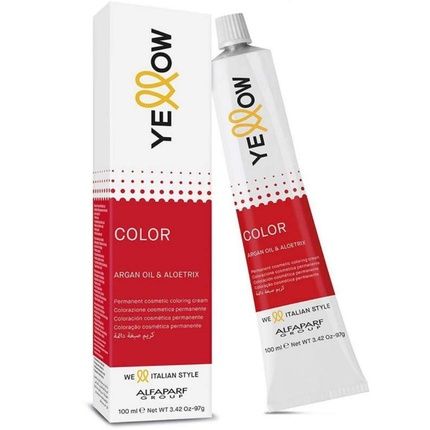 مجموعة الفابارف لون مستحضرات التجميل الدائمة 5.66S بني فاتح أحمر فائق الكثافة مع زيت الأرغان والألوتريكس 100 مل