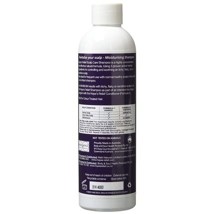 Hope'S Relief Shampoo For Dry And Itchy Scalp