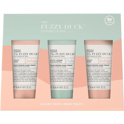 Baylis & Harding The Fuzzy Duck Cotswold Spa Luxury Hand Treats Gift Set Vegan Friendly