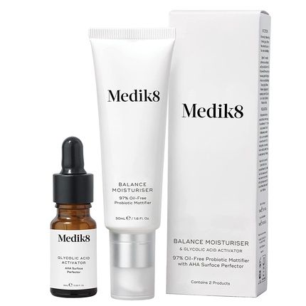 Medik8 Balance Moisturiser With Glycolic Acid Activator 50Ml