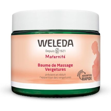 Weleda Stretch Mark Balm 150Ml - Massage Balm For Stretch Marks