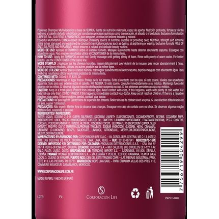 Be Natural Nutri Quinoa Shampoo 350Ml - Image 3