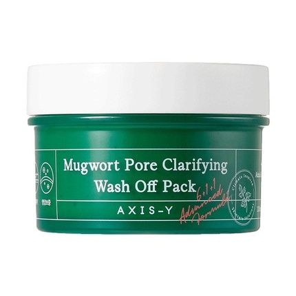 Axeis-Y Mugwort Pore Clarifying Wash Off Pack 100Ml