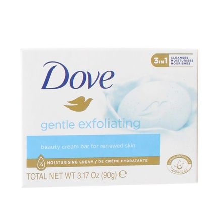 Dove Gentle Exfoliating Soap Bar 90G - Image 3