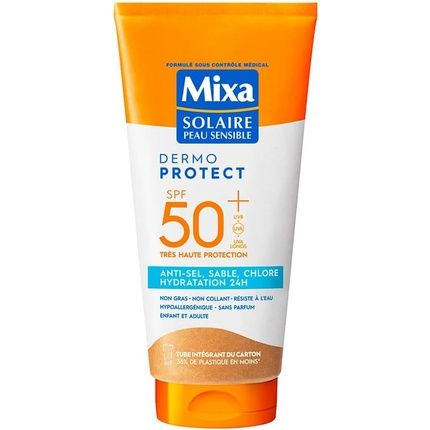 Mixa Solaire Sensitive Skin Very High Protection Sun Care Milk Spf 50
