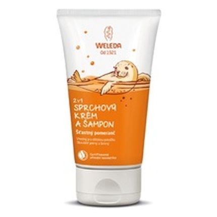 Weleda Kids 2 In 1 Shower Gelshampoo Happy Orange 150 Ml - Image 3
