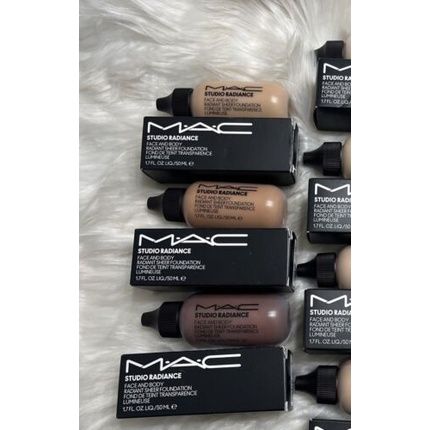 Authentic Mac Studio Radiance Face And Body Transparent Foundation 1.7 Fl Oz - Image 4