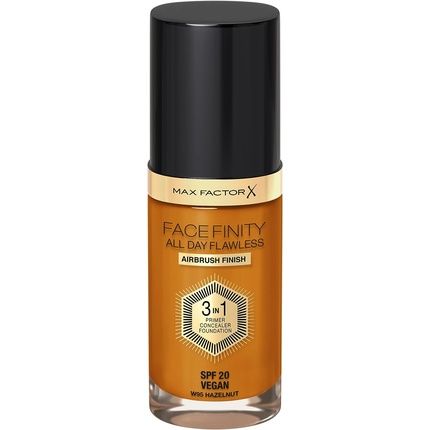 Max Factor Facefinity 3In1 All Day Flawless Foundation 95 Hazelnut With Spf 20 30Ml