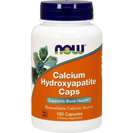 Now Foods Calcium Hydroxyapatite 120 Capsules