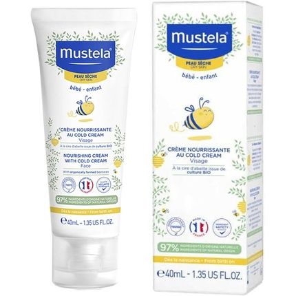 Mustela Nourishing Face Moisturizing Cream For Babies 40Ml