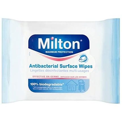 Milton Antibacterial Surface Wipes 30 Pack