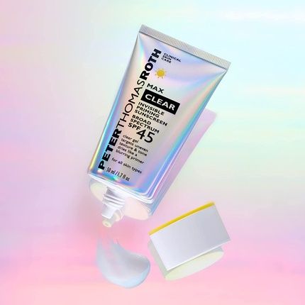 Peter Thomas Roth Max Clear Invisible Priming Sunscreen Broad Spectrum Spf 45 1.7 Fl. Oz.