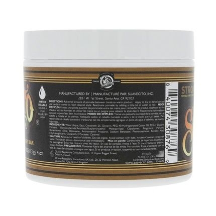 Suavecito Pomade Firme Strong Hold Whiskey Bar Scent 4 Oz - Pomade For Men
