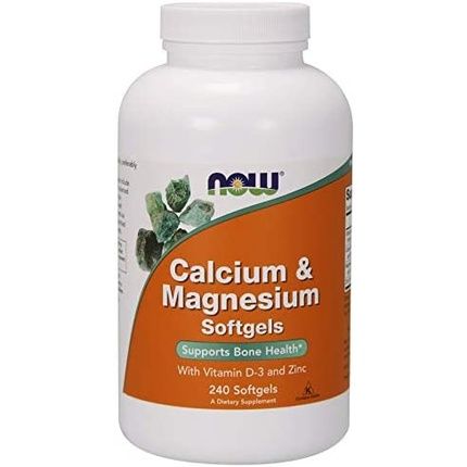 Now Foods Calcium & Magnesium 240 Softgels