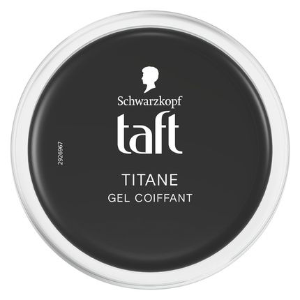Schwarzkopf Taft Titanium Styling Gel Moisture Resistant Strong