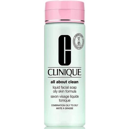 Clinique All About Clean Liquid Facial Soap Oily Skin Formula 200Ml