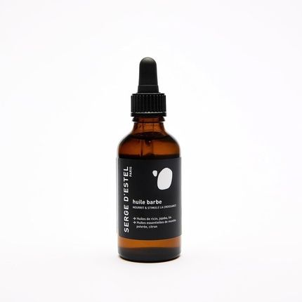 Serge D'Estel Paris Beard Oil Nourishes Softens And Promotes Beard Growth Natural Vegan Vitamin Formula 50Ml