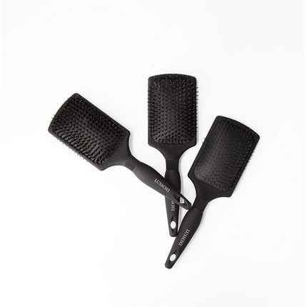 Tb Tools For Beauty Lussoni Professional Styling Hairbrush Detangling Brush For All Hair Types Black - Image 3