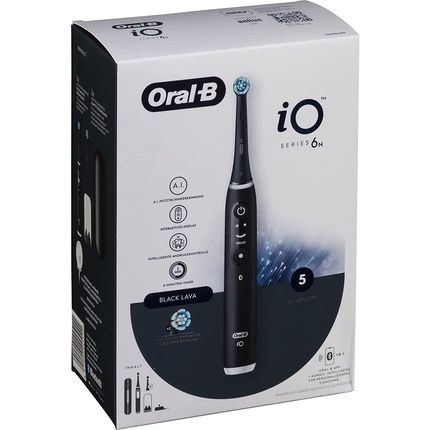 Oral-B Io Series 6 Electric Toothbrush - Black Lava