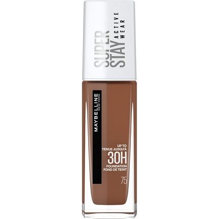 Maybelline New York Superstay Active Wear 30 Hour Long-Lasting Liquid Foundation 30Ml Shade 75 Mocha