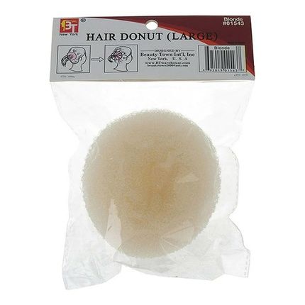 Beauty Town Hair Donut Filling Long Blonde 40G