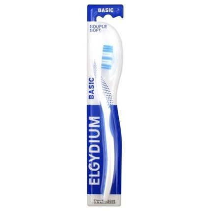 Elgydium Elgydium Basic Soft Toothbrush - White-Blue Color